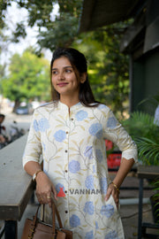 Blue Valentine Cotton Co-ord Set