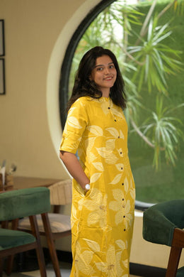 Mustard Sunshine Cotton Coord Sets