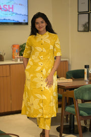 Mustard Sunshine Cotton Coord Sets