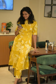 Mustard Sunshine Cotton Coord Sets