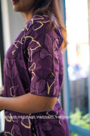 Glowing Leaf Cotton Co-ord Set