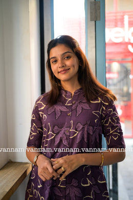 Glowing Leaf Cotton Co-ord Set