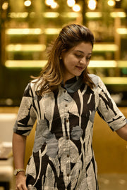 Black Floral Garden Co-ords