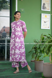 Pink Orchid Cotton Co-ord Set