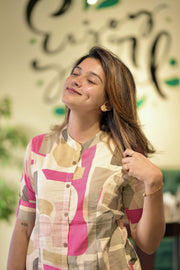 Modern Abstract Cotton Co-Ord Set