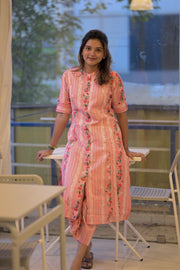 Blush Pink Cotton Co-Ord Set