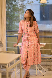 Blush Pink Cotton Co-Ord Set