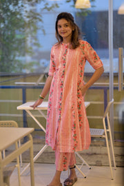 Blush Pink Cotton Co-Ord Set