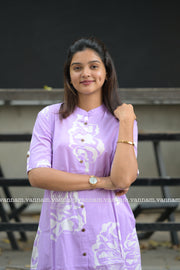 Lavender Bloom Cotton Co-ord Set