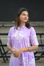 Lavender Bloom Cotton Co-ord Set