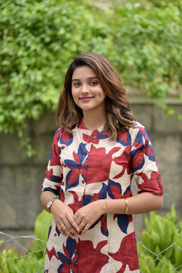 Floral Burst Cotton Co-ord Set