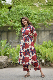 Floral Burst Cotton Co-ord Set