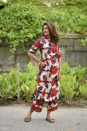 Floral Burst Cotton Co-ord Set