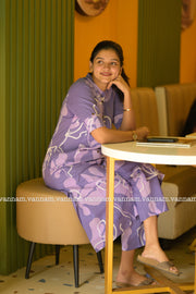 Violet Magic Cotton Co-ord Set