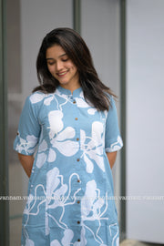 Ocean Breeze Cotton Co-ord Set