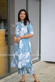 Ocean Breeze Cotton Co-ord Set