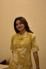 Mustard Magic Cotton Co-ord Set