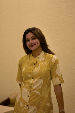 Mustard Magic Cotton Co-ord Set