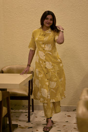 Mustard Magic Cotton Co-ord Set