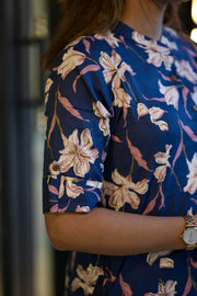 Blue Tulip Garden Cotton Co-ord Set