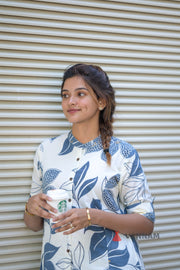 Heavenly Blue Cotton Co-ord Set