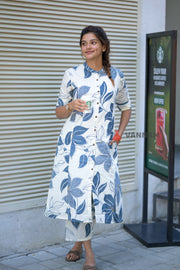 Heavenly Blue Cotton Co-ord Set