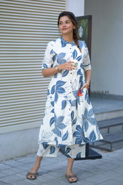 Heavenly Blue Cotton Co-ord Set