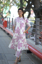 Heavenly Pink Cotton Co-ord Set