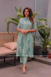Green Bud Cotton Co-ord Set